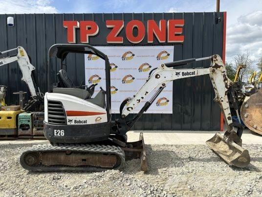 Bobcat E26 Canopy Mini Escavadoras <7t