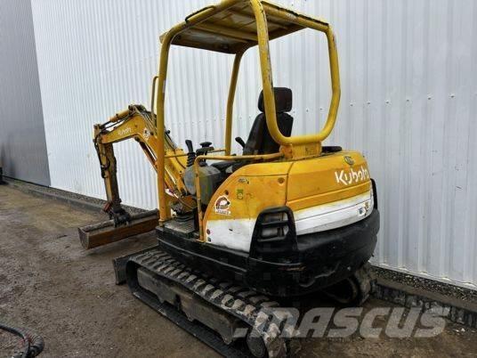 Kubota KX61-3 Canopy Mini Escavadoras <7t