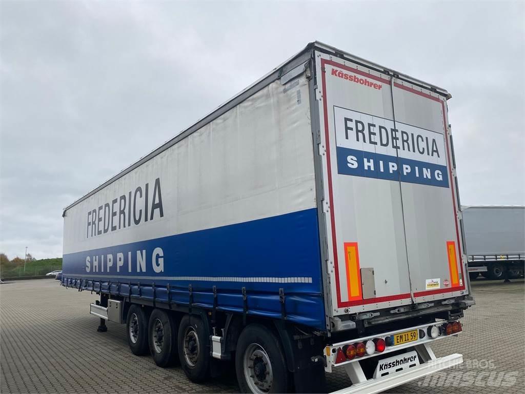 Kässbohrer , Semi Reboques Cortinas Laterais