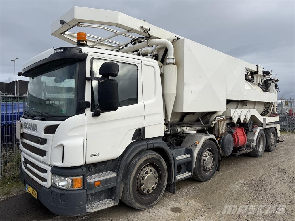 Scania P450 Euro6 Camiões Aspiradores Combi