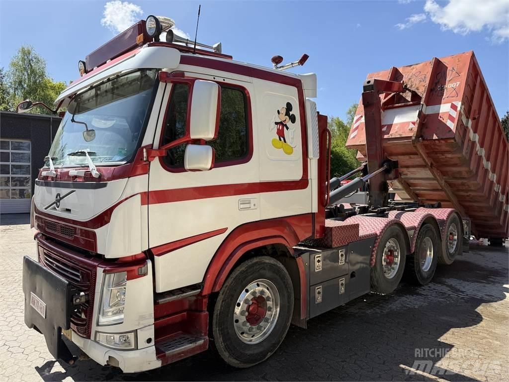 Volvo FM500 Camiões caixa desmontável com elevador de cabo