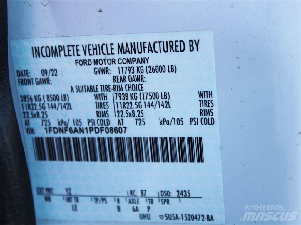 Ford F650 Camiões de caixa fechada