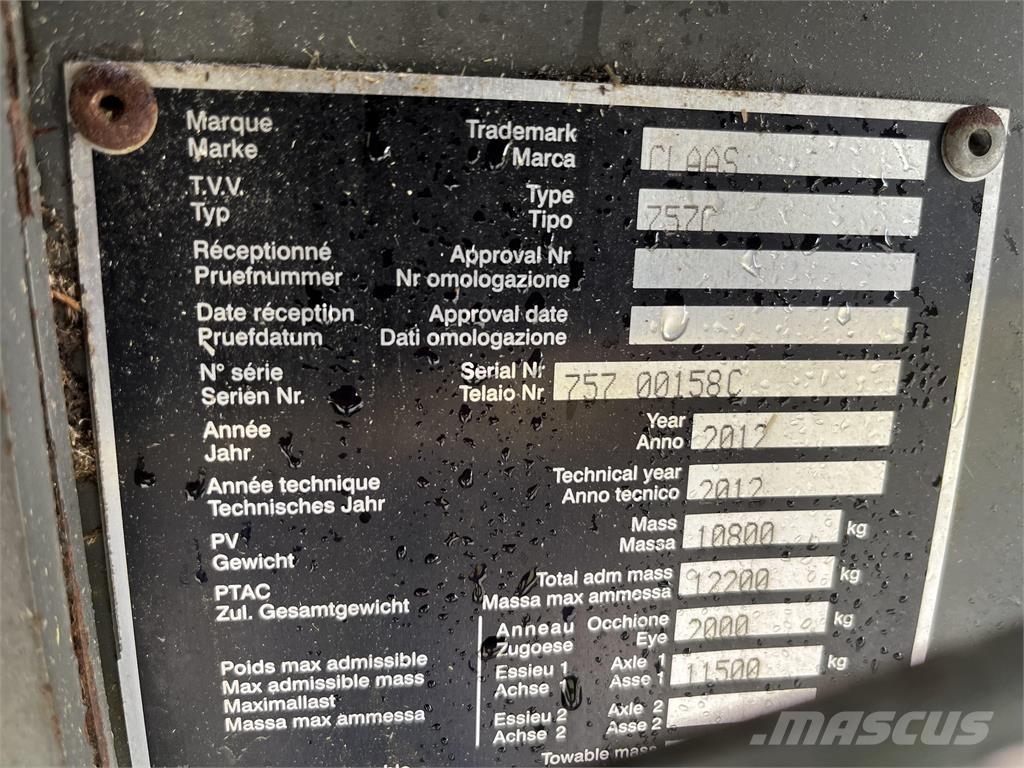 CLAAS 3300 Enfardadeira de fardos quadrados