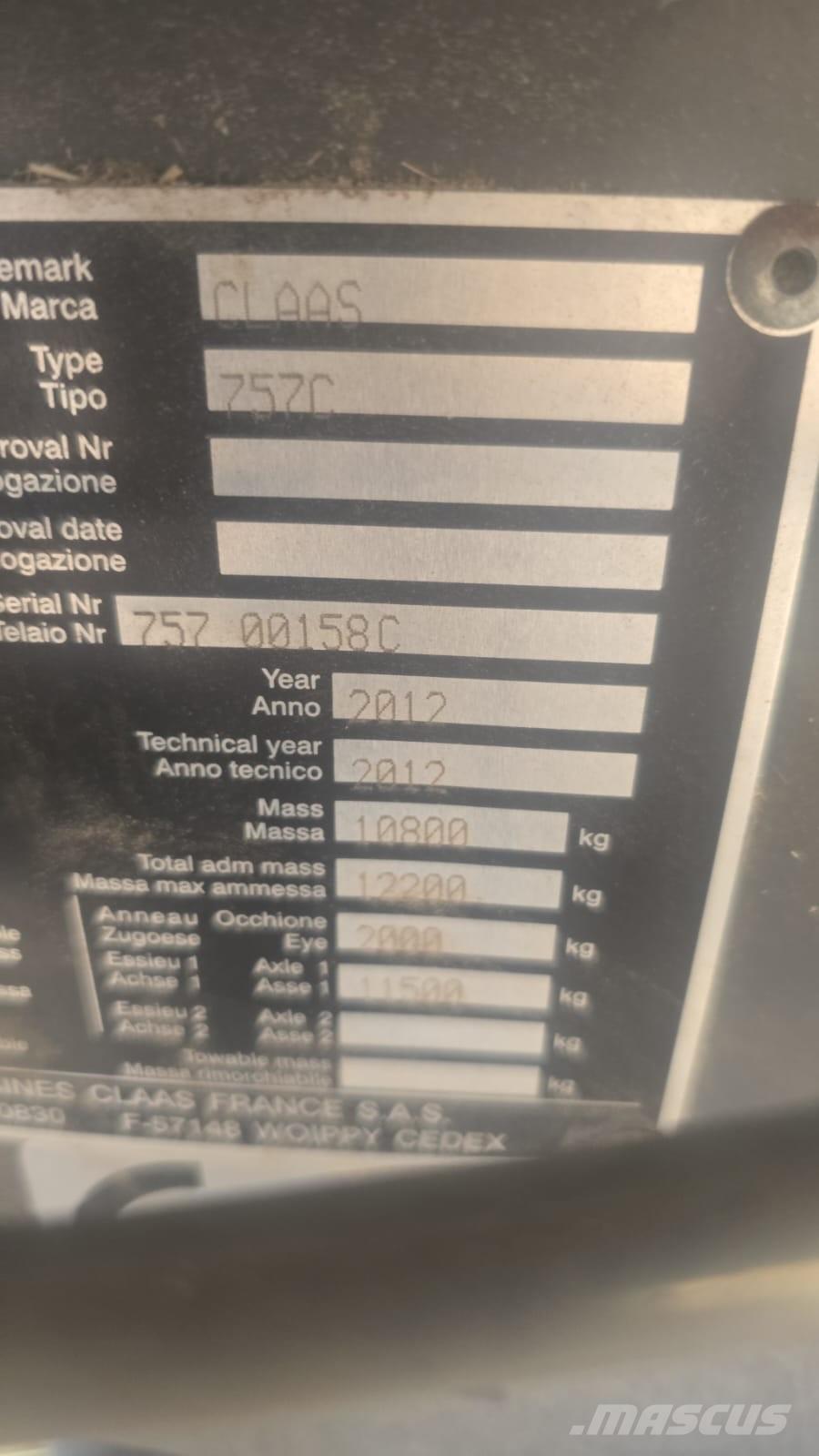 CLAAS 3300 Enfardadeira de fardos quadrados