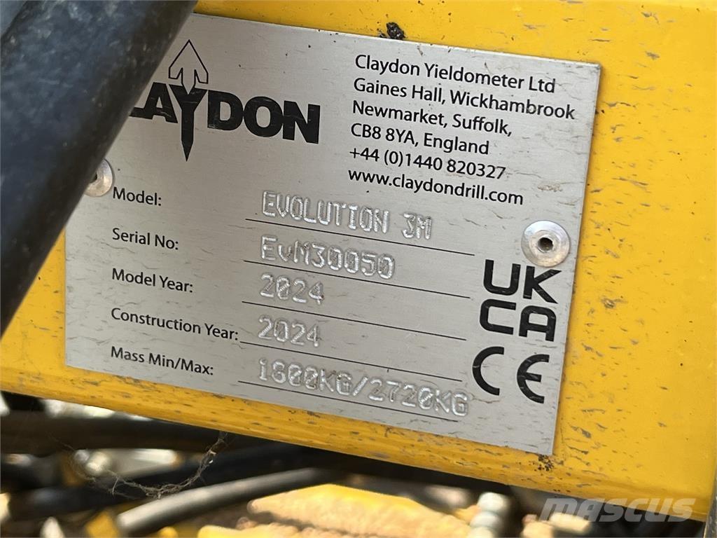 Claydon 3M EVO Cultivadoras