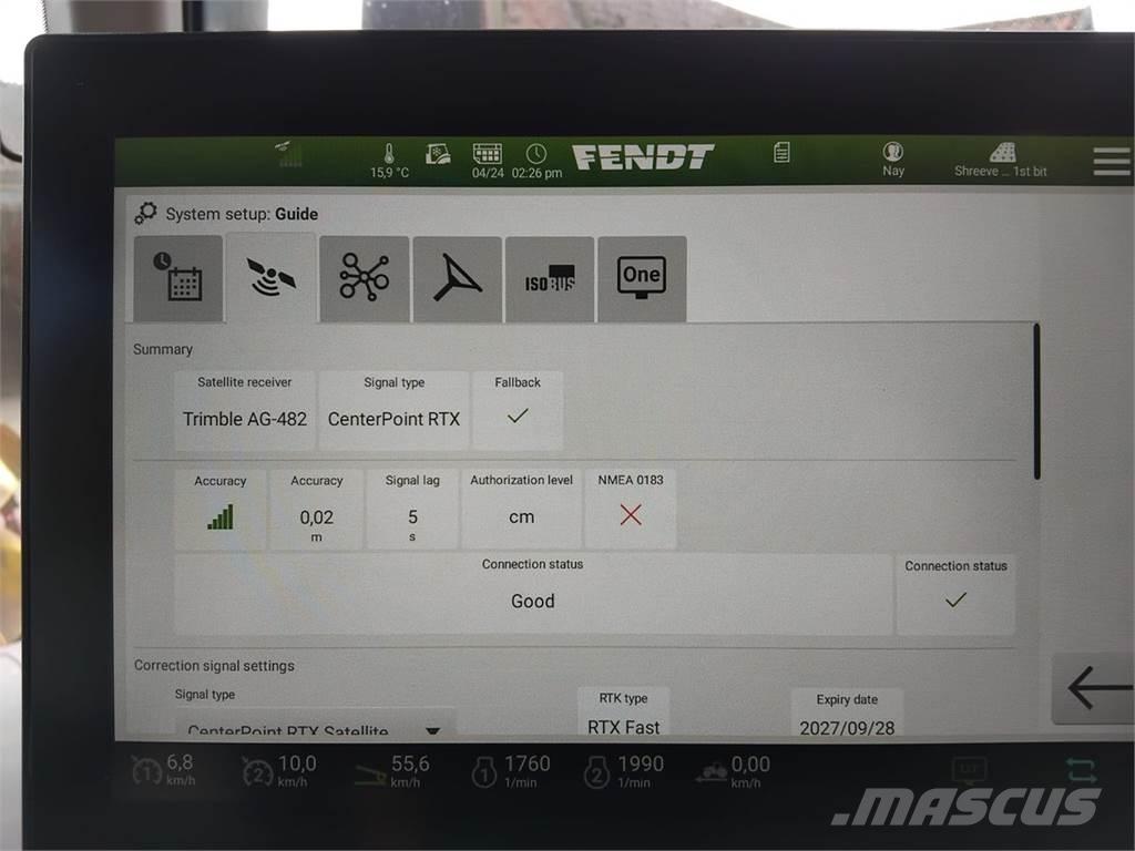 Fendt 724 Tratores Agrícolas usados
