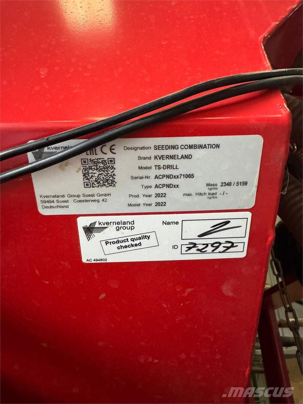 Kverneland 4.8M Agricultura - Outros
