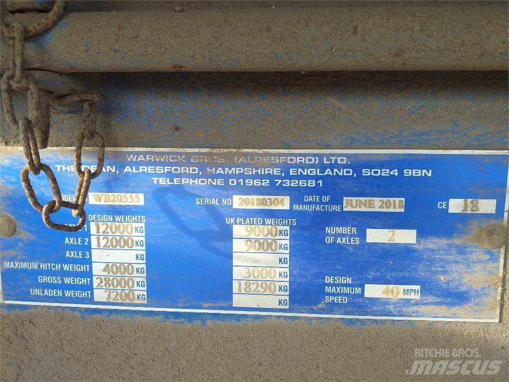  WARWICK 20 TONNE Outros reboques agricolas