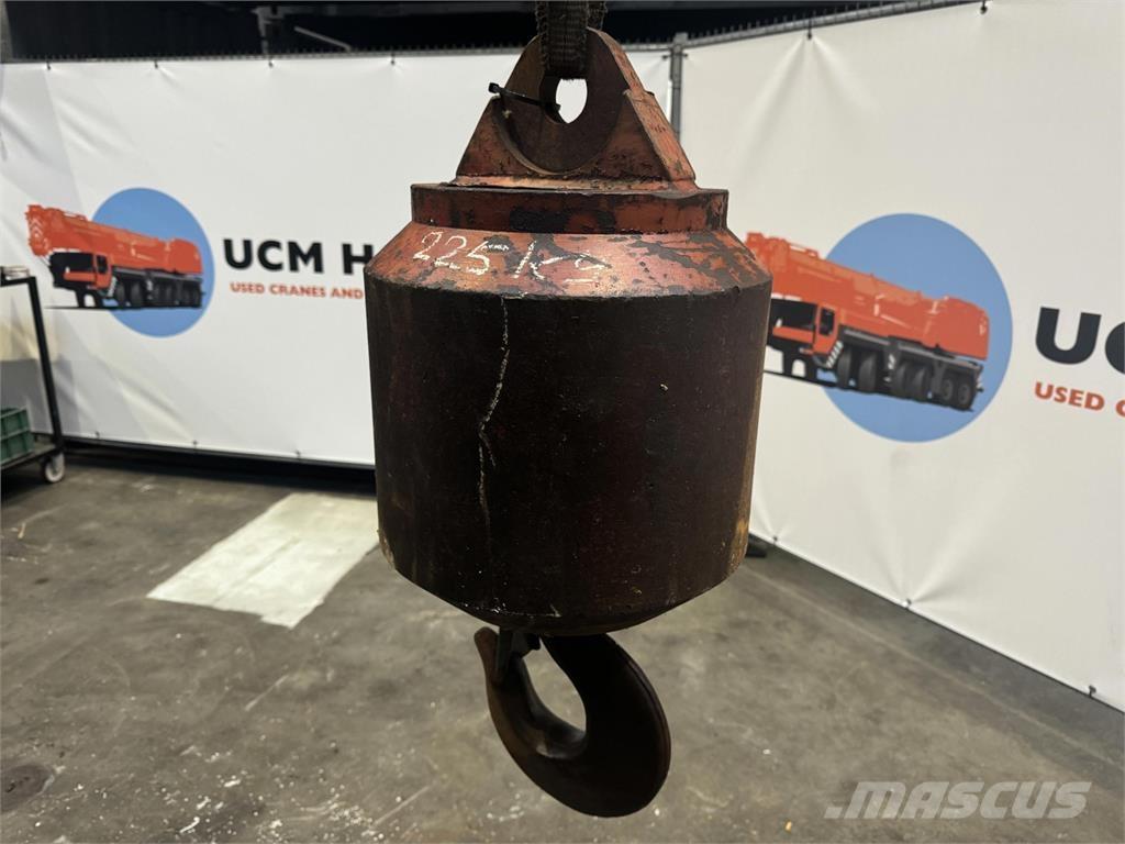  Hookball 7.2 ton Peças e equipamento de gruas
