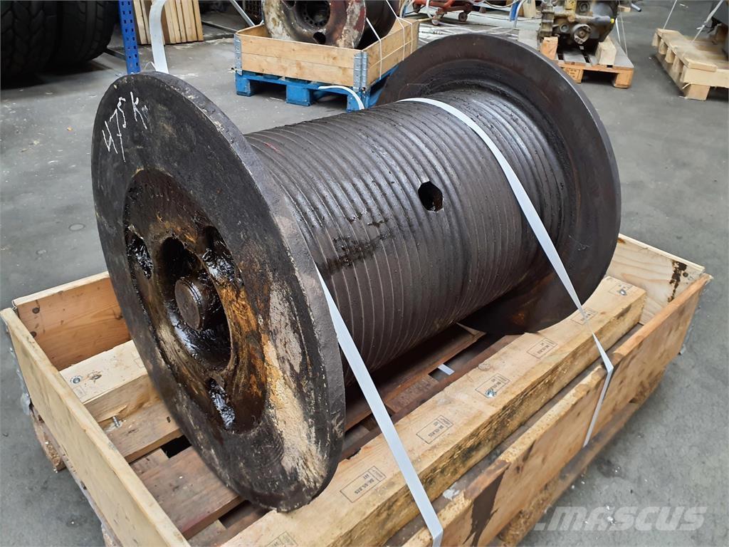 Krupp KMK 4070 winch Peças e equipamento de gruas