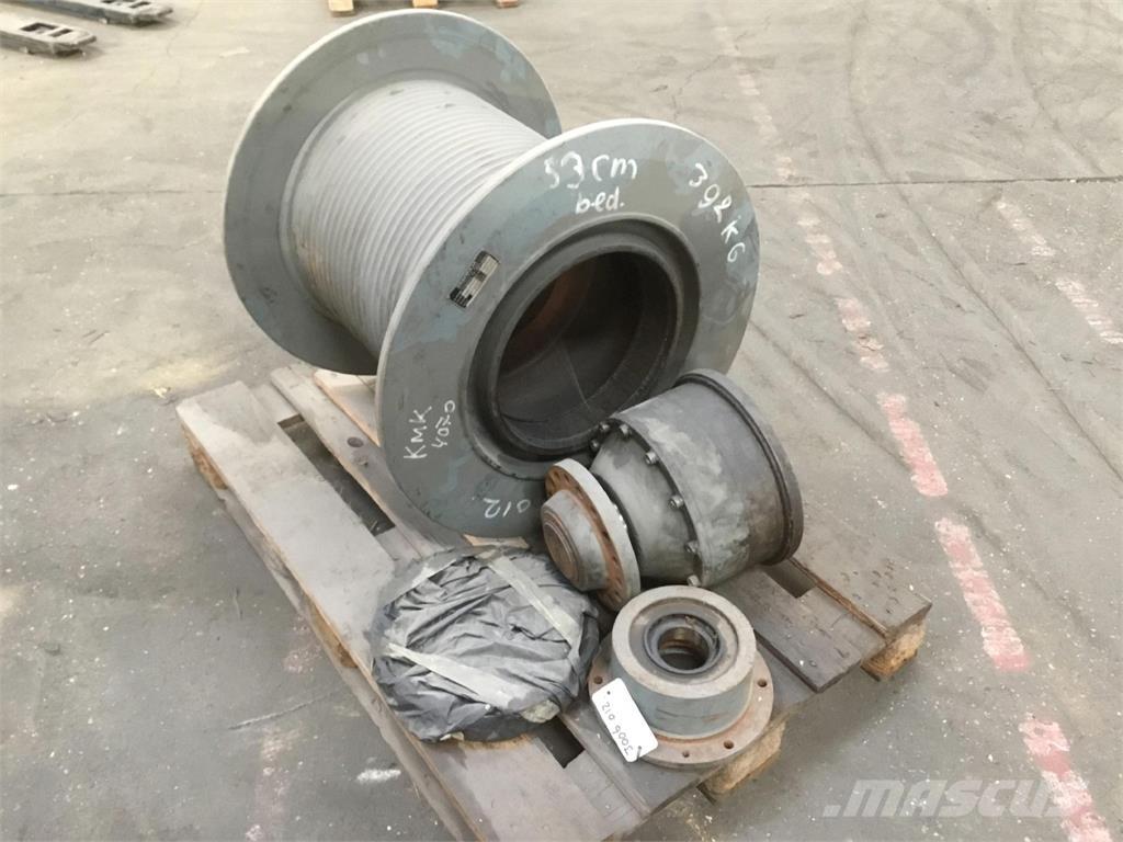 Krupp KMK 4070 winch Peças e equipamento de gruas