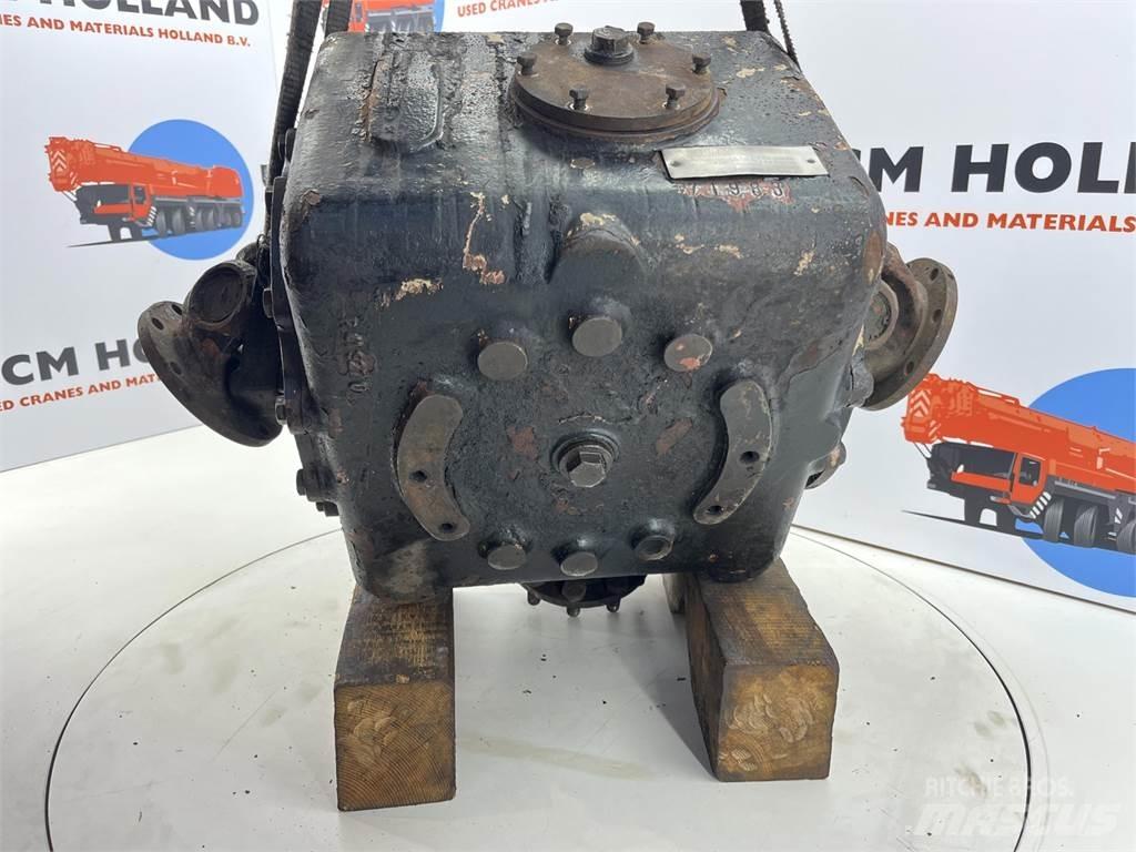 Krupp KMK diff box Peças e equipamento de gruas