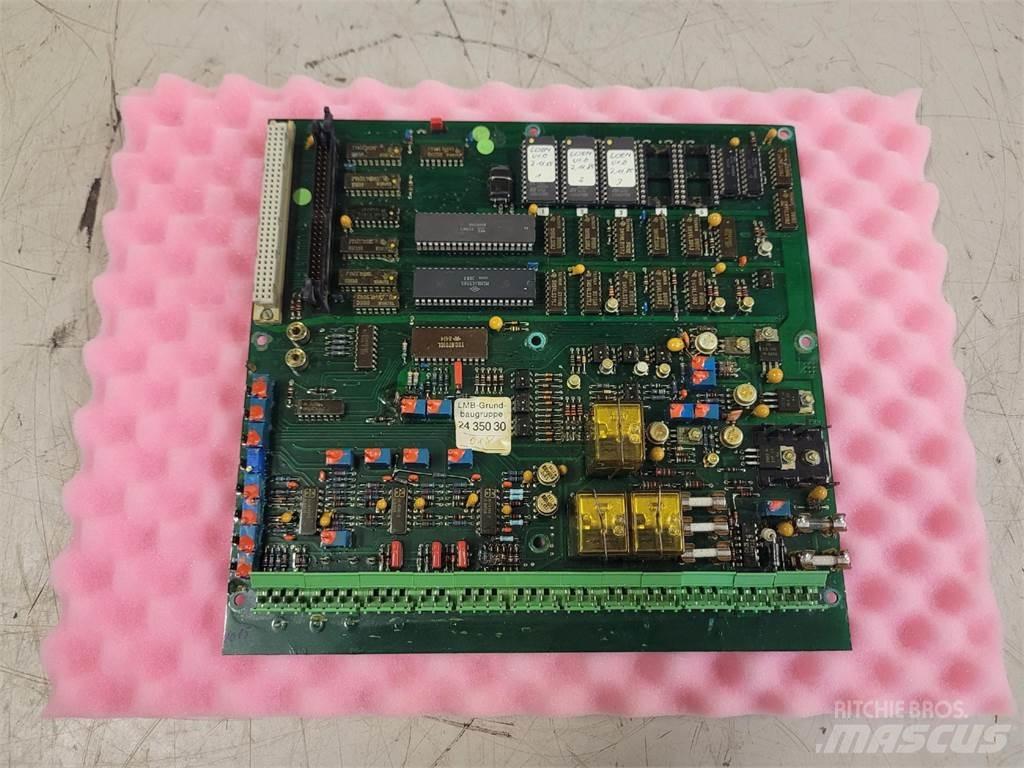  Motherboard 018 Peças e equipamento de gruas