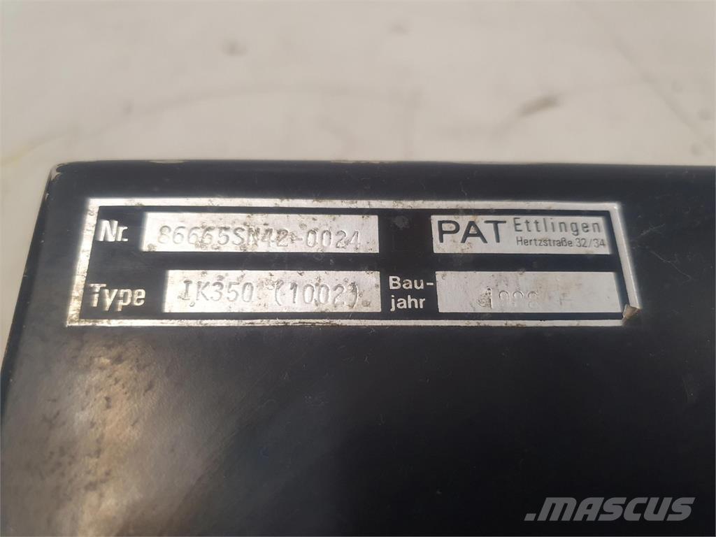  PAT LMB display Peças e equipamento de gruas