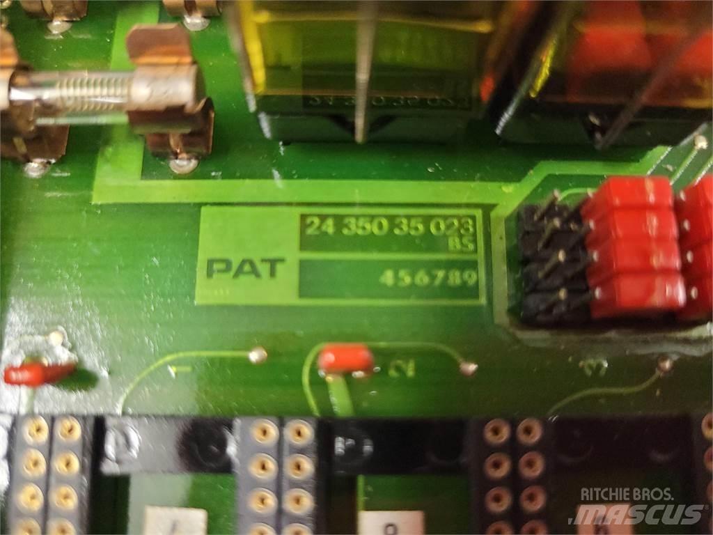  PAT motherboard 018 Peças e equipamento de gruas