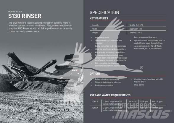 MWS S130 Construção - Outros

