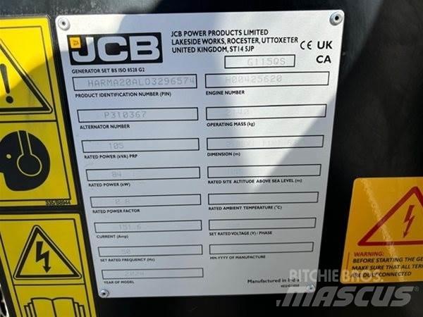 JCB G115QS Acessórios para betão