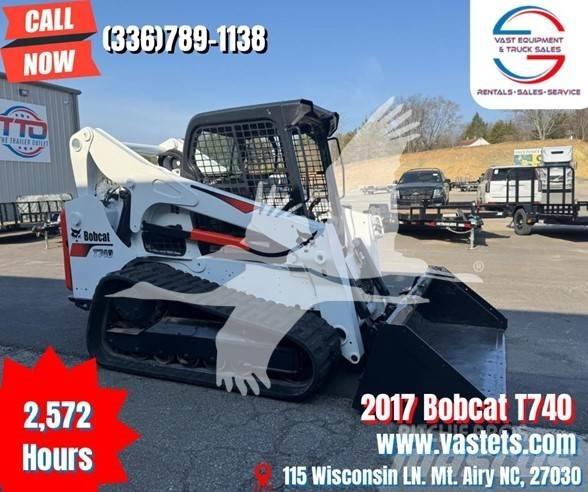 Bobcat T740 Carregadoras de direcção deslizante