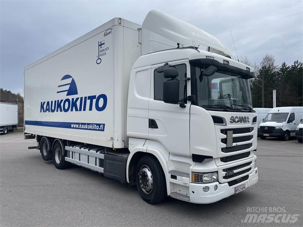 Scania R520 Camiões de caixa fechada
