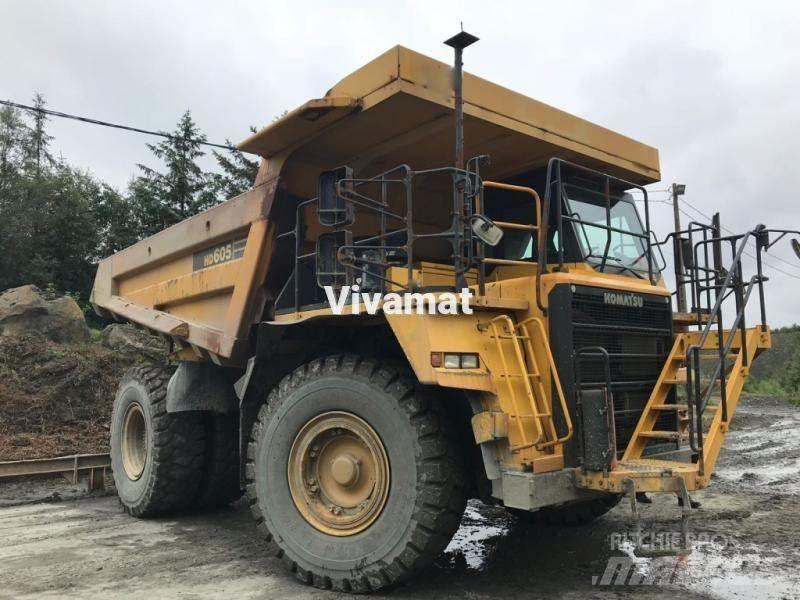 Komatsu HD605-7 Camiőes dumper basculantes rígidos