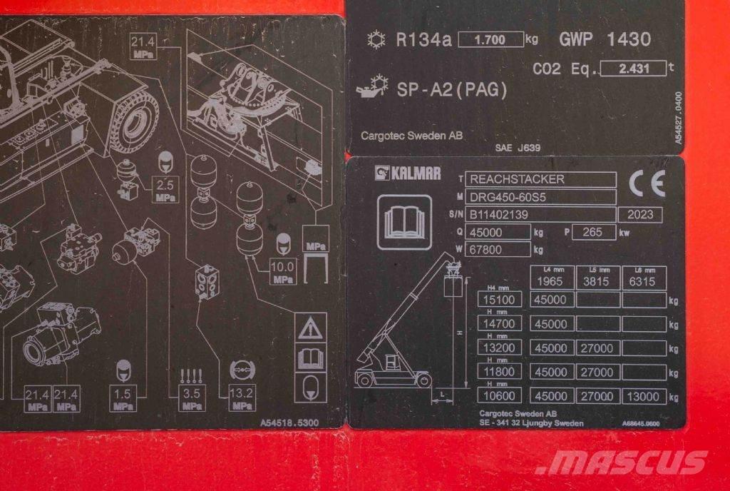 Kalmar DRG450-60S5 Guindastes móveis