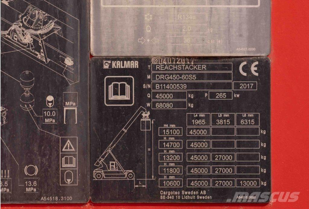 Kalmar DRG450-60S5 Guindastes móveis