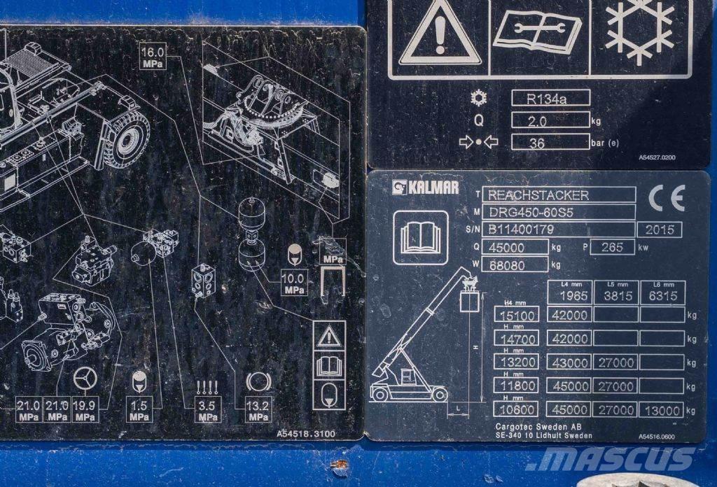 Kalmar DRG450-60S5 Guindastes móveis