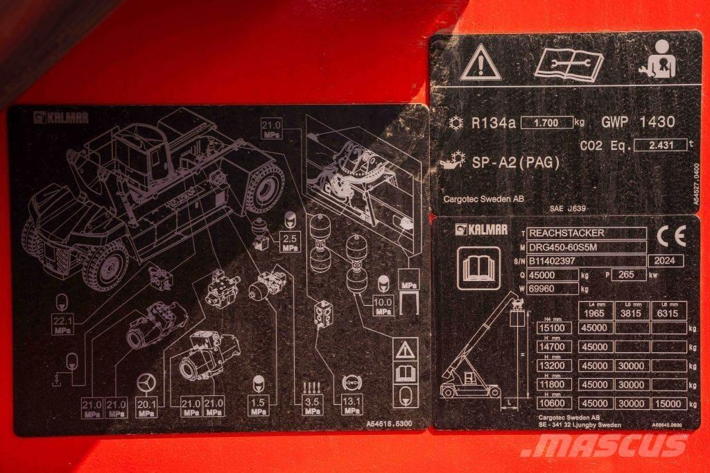 Kalmar DRG450-60S5M Guindastes móveis
