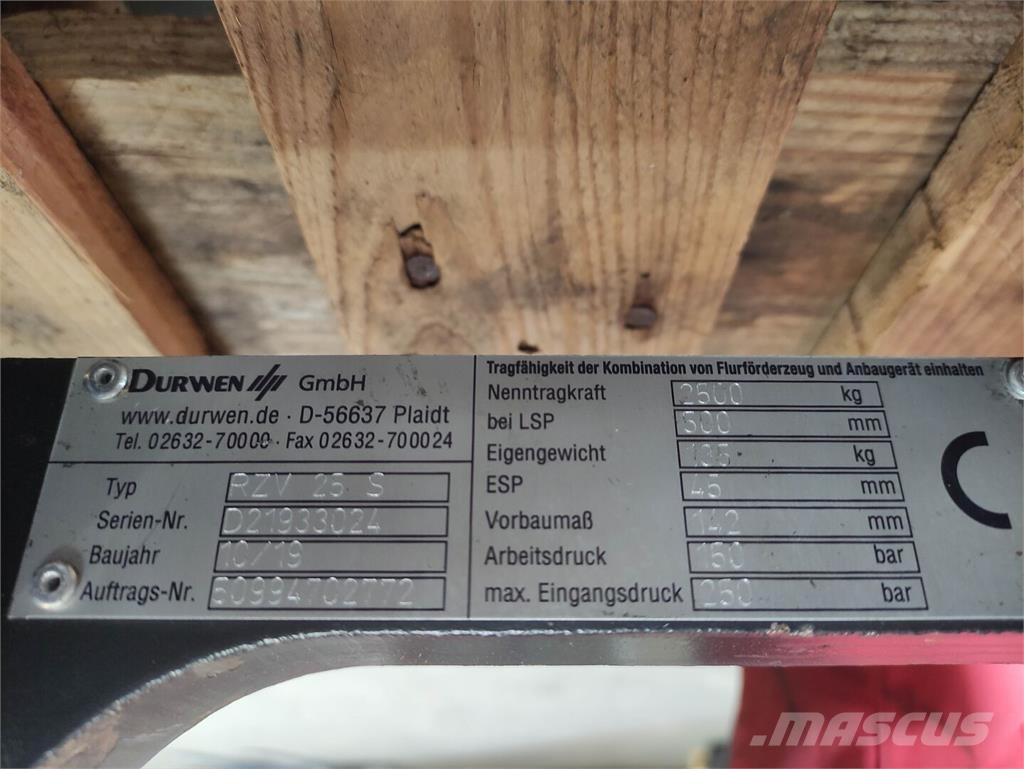 Durwen RZV 25 S Movimentação cargas - Outros

