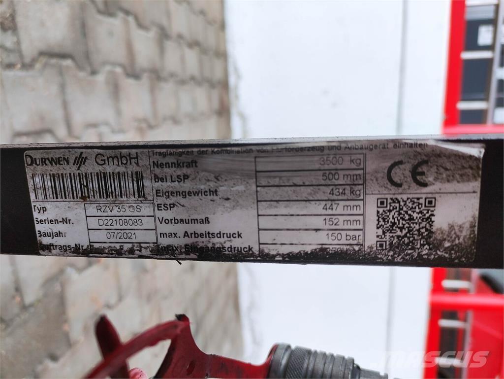 Durwen RZV 35 GS Movimentação cargas - Outros
