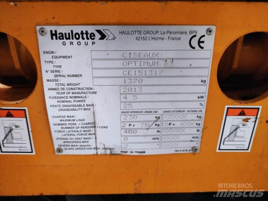Haulotte OPTIMMM8 Elevadores de tesoura