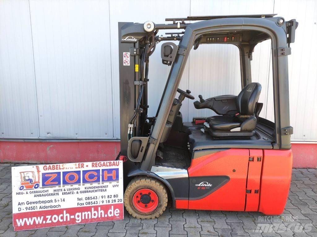 Linde E16C-02-386 EVO Empilhadores eléctricos