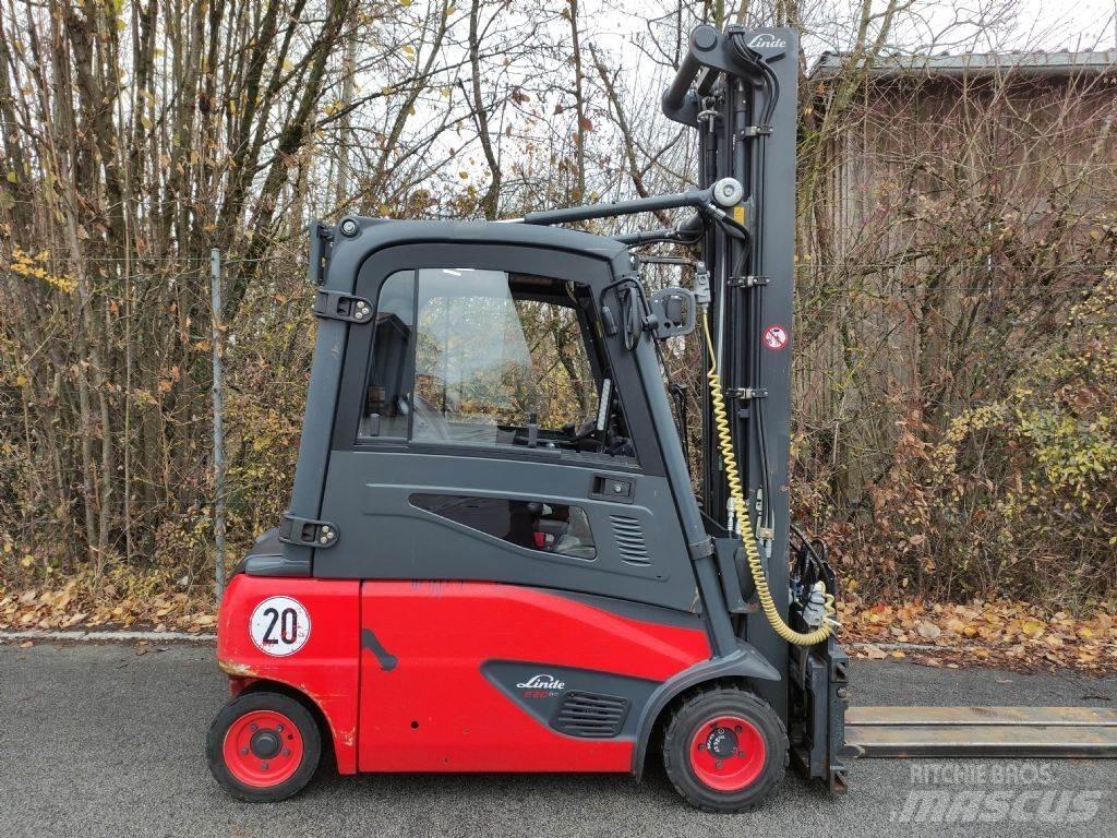 Linde E20PL-02-386 EVO Empilhadores eléctricos