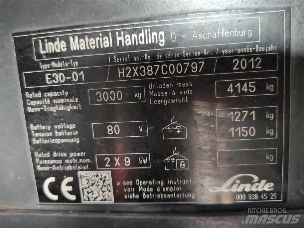 Linde E30-01-387 Empilhadores eléctricos
