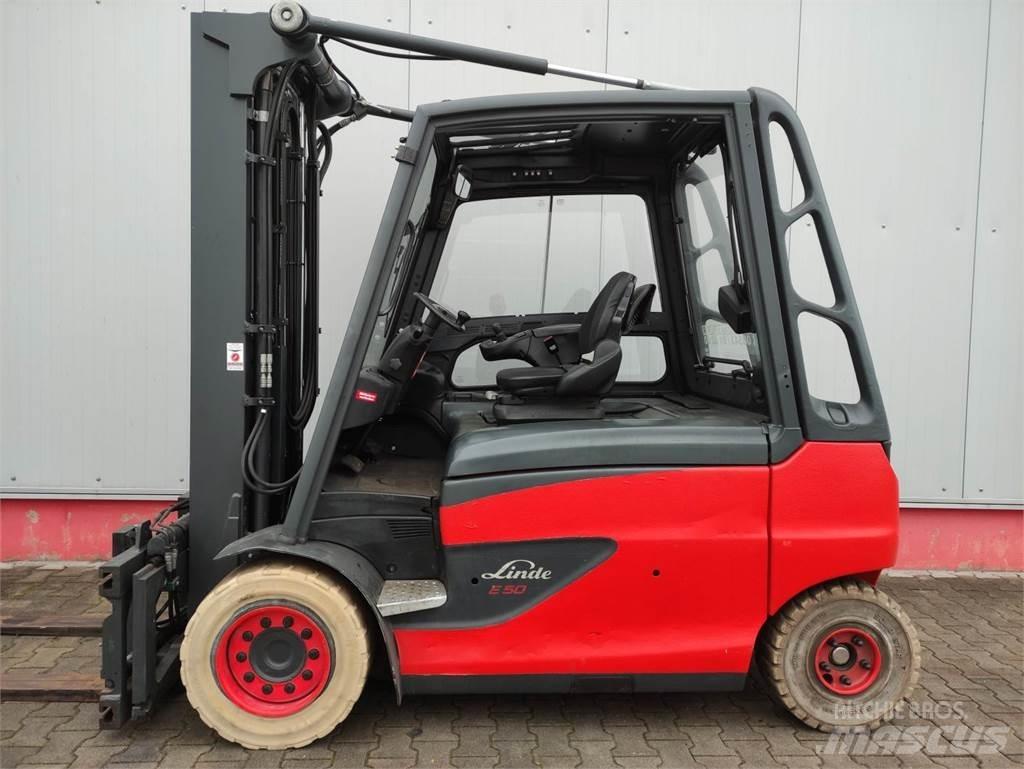 Linde E50HL-01-600 Empilhadores eléctricos