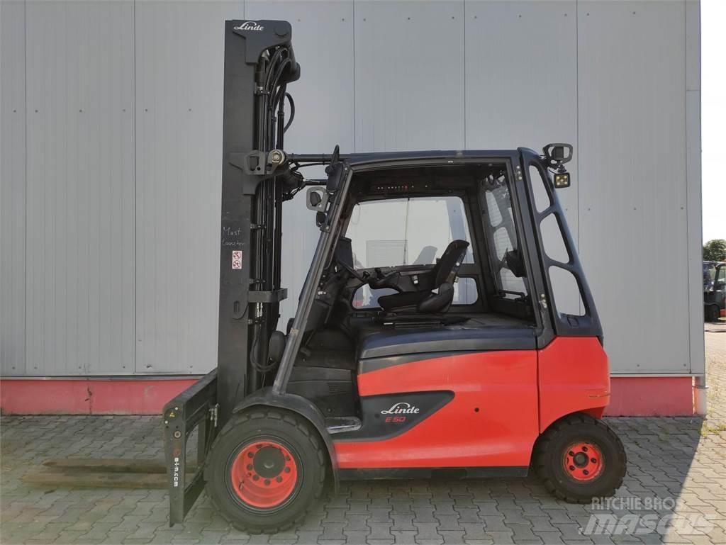 Linde E50HL-01/600-388 Empilhadores eléctricos