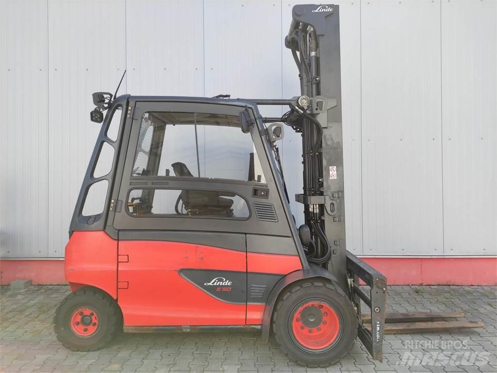 Linde E50HL-01/600-388 Empilhadores eléctricos