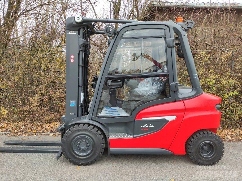Linde H35D-01-120 Empilhadores Diesel