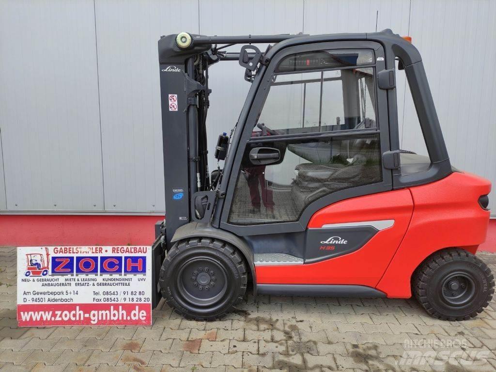 Linde H35D-01-1202 Empilhadores Diesel