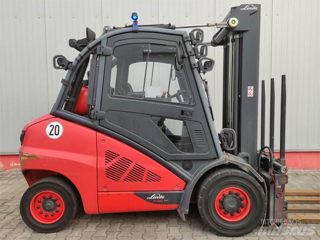 Linde H50T-02-394 EVO Empilhadores a gás