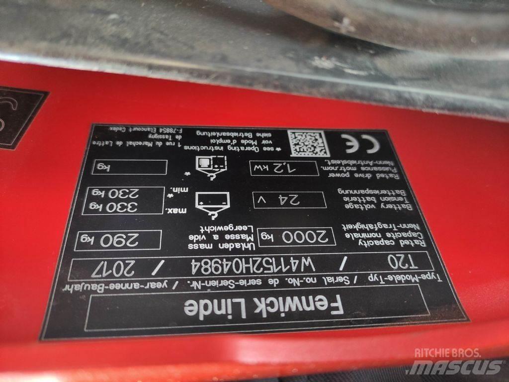 Linde T20 Porta palettes