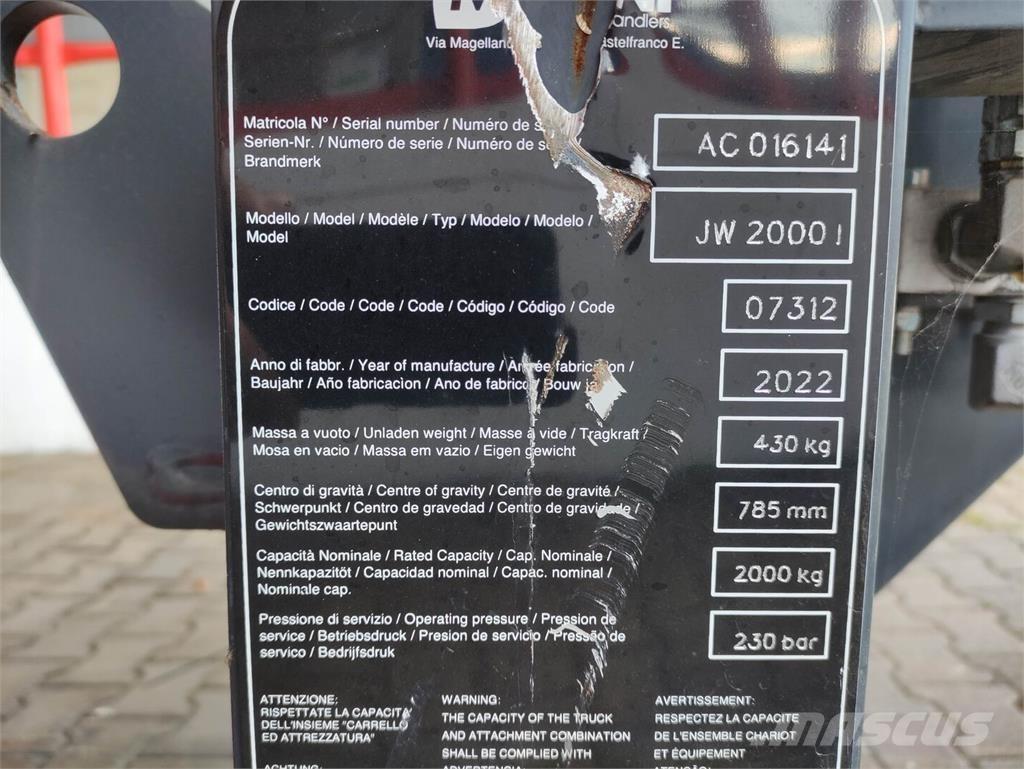 Magni JW2000 Movimentação cargas - Outros
