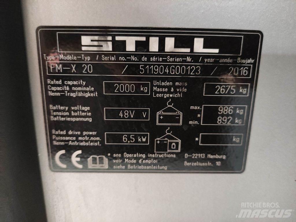 Still FM-X-20 Empilhadores Elevadores