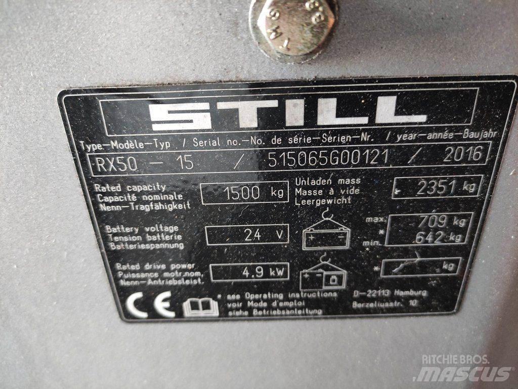 Still RX50-15 Empilhadores eléctricos