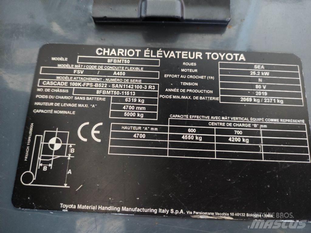 Toyota 8FBMT50 Empilhadores eléctricos