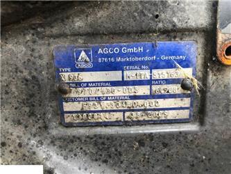Fendt 922 - Dyferencjał
