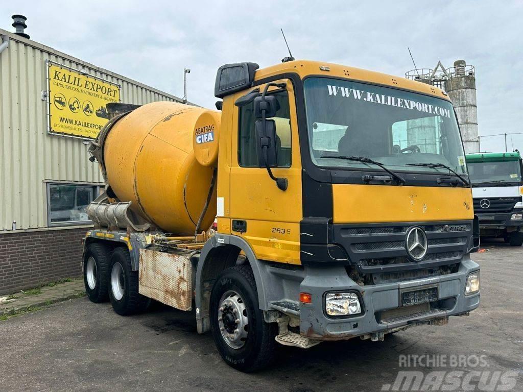 Mercedes-Benz Actros 2636 MP2 Chassis 6x4 Full Steel Suspension Camiões de chassis e cabine