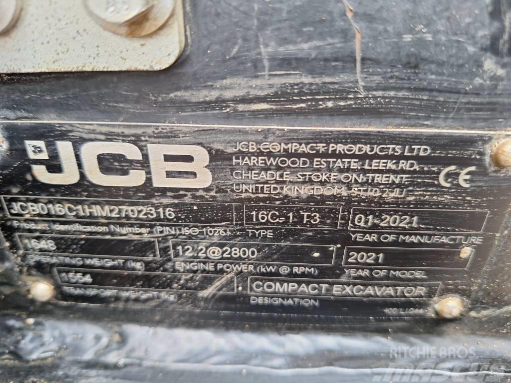 JCB 16 C Mini Escavadoras <7t