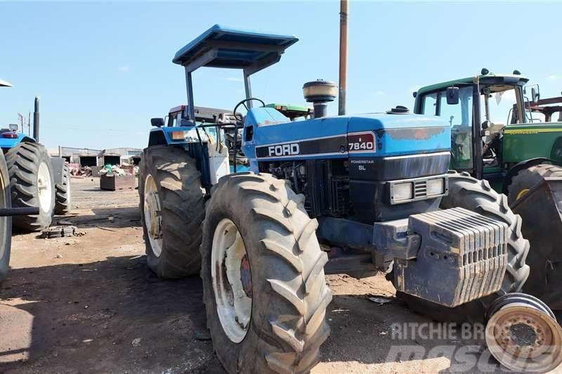 Ford 7840 Tractor Now stripping for spares. Tratores Agrícolas usados