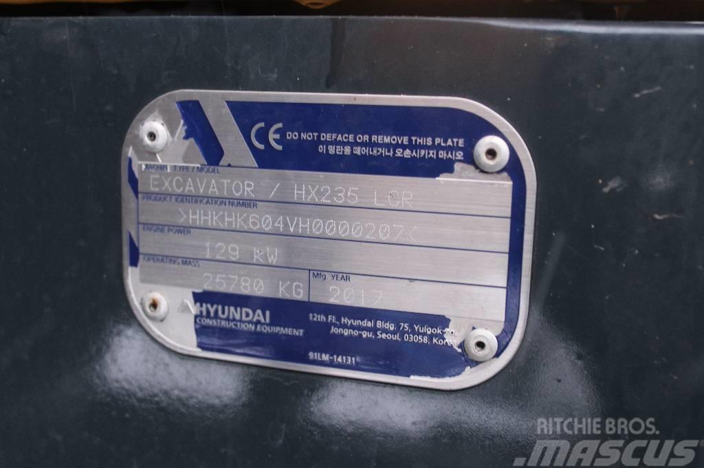 Hyundai HX 235 LCR / Engcon, 3D-laite, 2 kauhaa, Hieno! Escavadoras de rastos